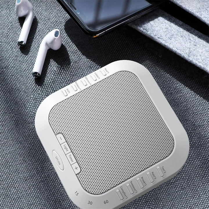 Ora Sound Machine Solfeggio Frequencies,28 Soothing Sounds,White Noise Sound Machine,3 Color Night Light/3 Timer Modes for Meditation,Sleeping,Yoga.