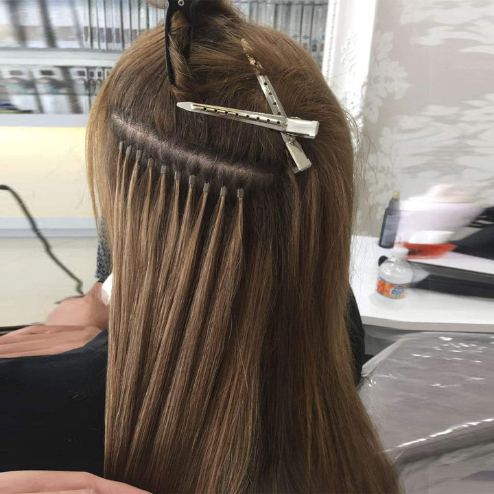 25 Pieces Duck Bill Hair Clips, 3.5 Inch Rustproof Metal Alligator Curl Clips with Holes for Hair Styling, Hair Coloring, Thick Hair Sectioning, Salon, Bows DIY, Silver (25 Pcs, 3.5In Silver)