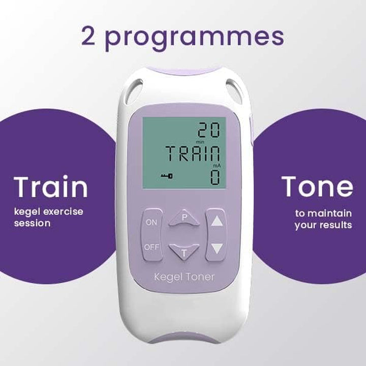 Kegel Toner - Pelvic Floor Exerciser. Helps with Incontinence, Using EMS. Tone Your Pelvic Floor and Regain Control of Your Bladder Lilac