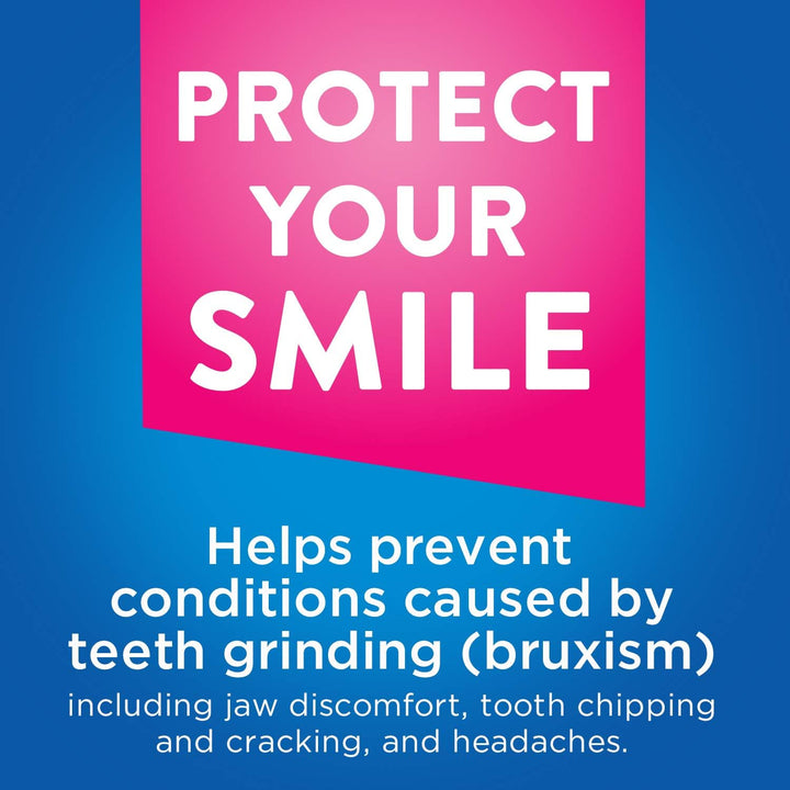 Comfort-Fit Dental Mouth Guards to Help Prevent Night Time Teeth Grinding and Clenching Known as Bruxism (2 Pack)