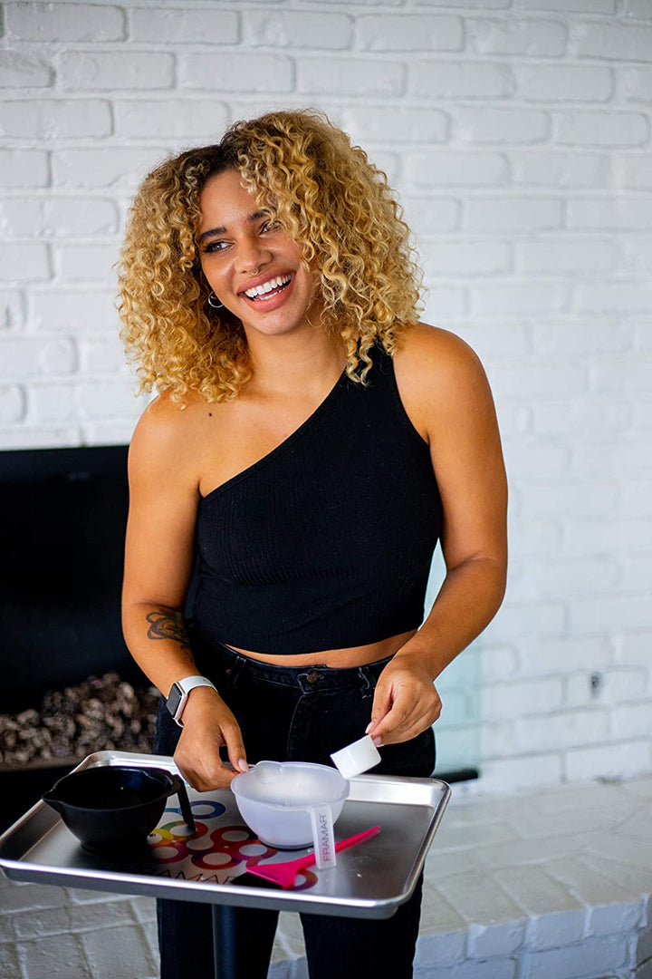 Hair Dye Bowl Set – Tint Bowl for Hair Colour, Bleach Hair Die, Hair Bleach Kit, Highlights Hair Dye Kit, Hair Mixing Bowl for Hair Salon, Hair Colouring Tools – 2 Pack