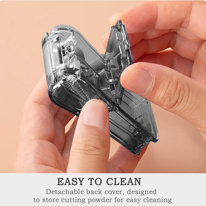 Pill Tablet Cutter for Small or Large Pills, Pill Splitter with Blade for Pills and Tablets Cut in Half Quarter (Black)