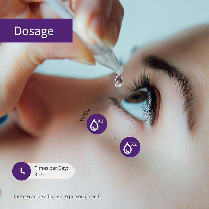 Hayfever Eye Drops 10 Ml (Pack of 1) – Allergy Relief – for Irritated Itchy and Allergic Eyes – Natural Formula