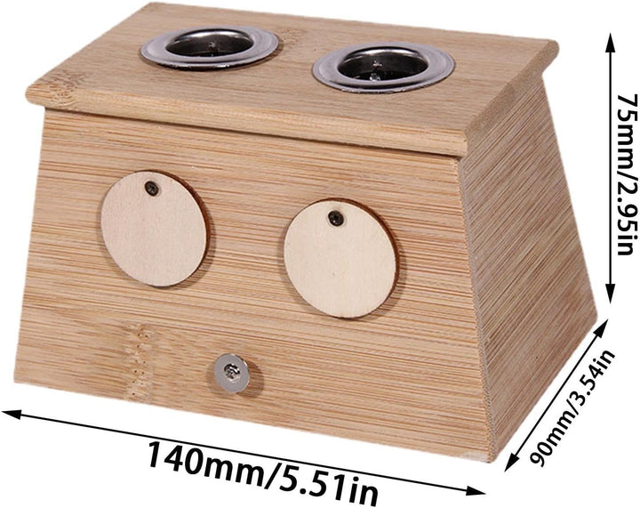 Moxibustion Stick Box – Nursing Tool, Household Moxa Burner, Holder, Premium Traditional Device, Portable Container | Heavy Duty for Home Wellness Relaxation Health Care