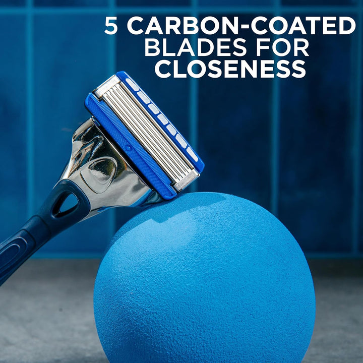 Hydro 5 Men’S Razor, Great Addition to Wash Bags for Men'S Grooming, Great Shavers for Routine Shaving, 1 Reusable Handle + 9 Blades Refills Pack WINNER of the WHICH? BEST BUY AWARD