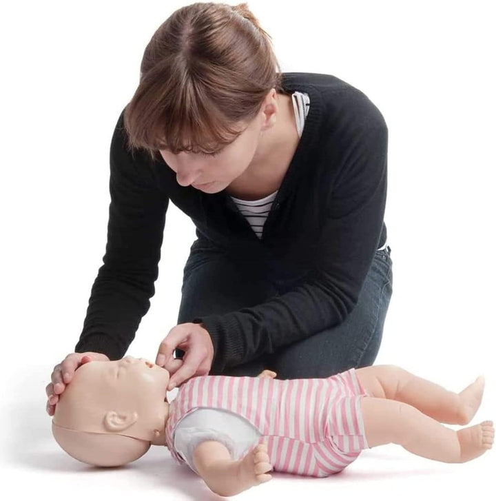 Cardio Pulmonary Resuscitation Model,Infant First Aid Model Choking First Aid Training Babies Doll Advanced Cpr Manikin with Bag Professional Training Manikin or Teaching Training Aid