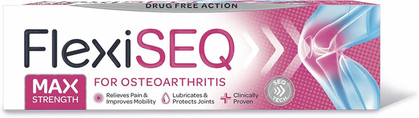 Max Strength 50G Gel, Topical Gel for Osteoarthritis, Drug Free, for All Synovial Joints (HIPS, Knees, Shoulders, Hands, Feet Etc)