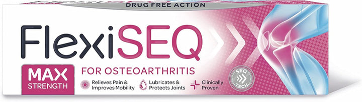 Max Strength 50G Gel, Topical Gel for Osteoarthritis, Drug Free, for All Synovial Joints (HIPS, Knees, Shoulders, Hands, Feet Etc)