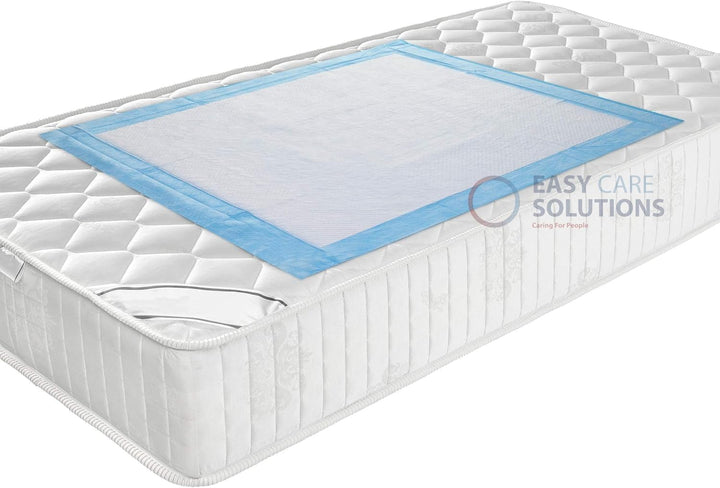 100 X Disposable Incontinence Bed Pads 40 X 60 Cm| Underpads, Bed Mats, Mattress Protectors, Incontinence Pads | Adults & Elderly, Sofa & Chair for Children | 4 Packs of 25