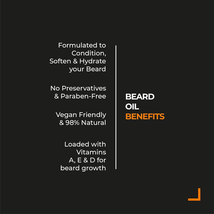 Mo Bros Beard Oil 100Ml - Black Edition. Cologne Inspired. Nourishing and Conditioning Formula. Rich in Omegas and Vitamin E, Promotes Healthy Beard Growth.