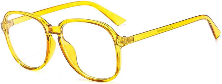 Large Oversized Retro Vintage Classic Clear Transparent Glasses Frame HD Lens Eyewear Glasses