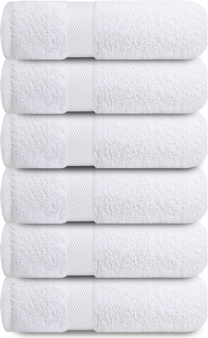 - 12 Pack Face Cloths |30X30 Cm| 100% Cotton Wash Cloths - Ultra Soft & Highly Absorbent Fingertip Towels for Spa, Gym, Hotel & Bathroom |Eloquent Blue|