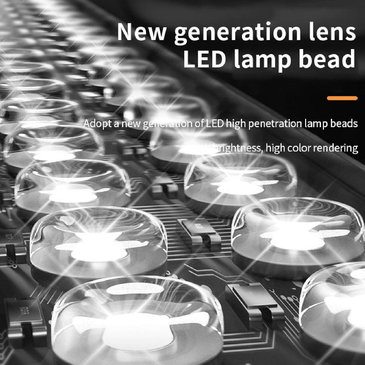 Fast Curing Hair Extension Lamp with Adjustable Brightness Levels, LED Hair Extension Lamp for Home Salon Use, 6W Output Power (Rose Gold)