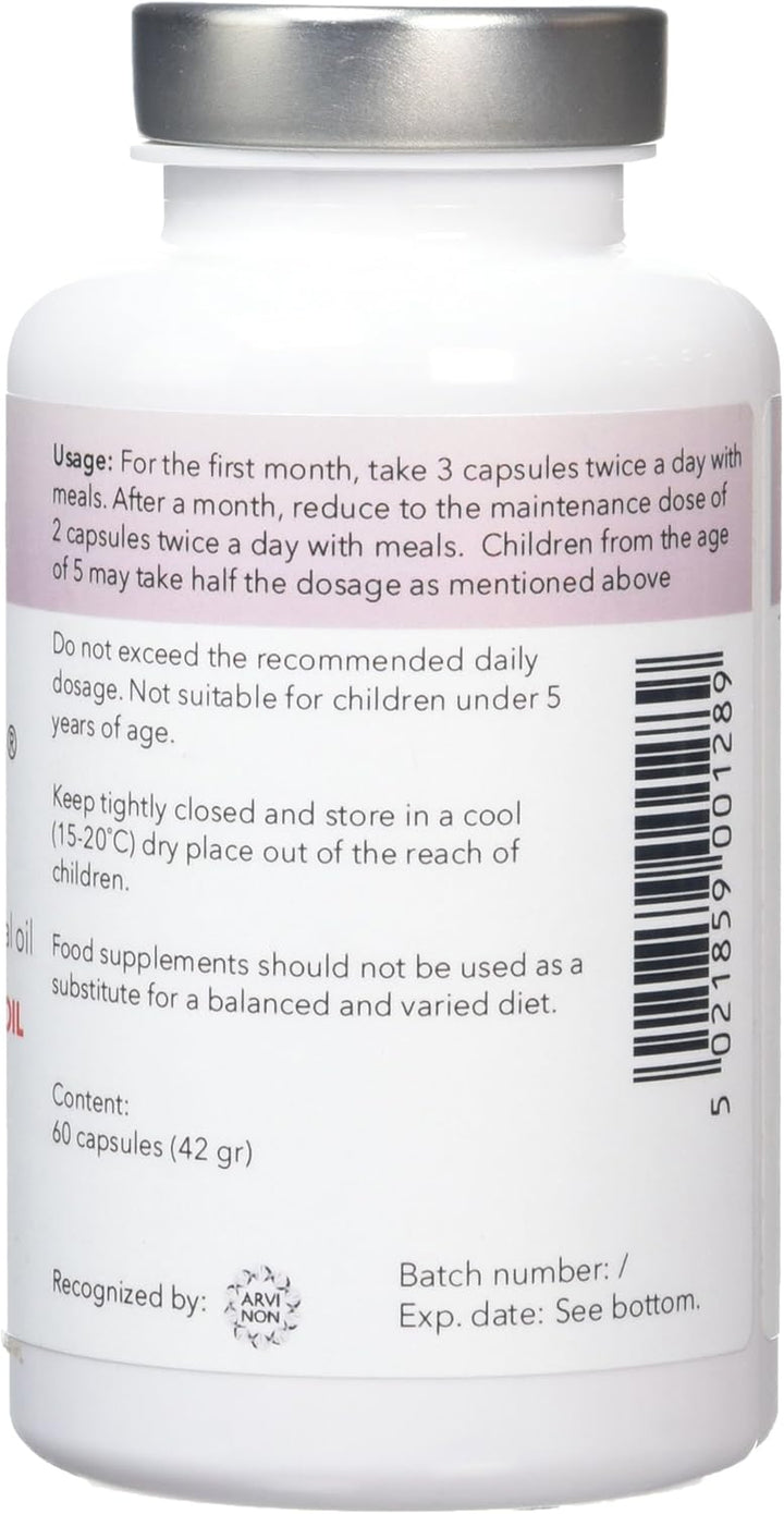 Blackcurrant Seed Oil Extract Vegetable Capsules - Pack of 60