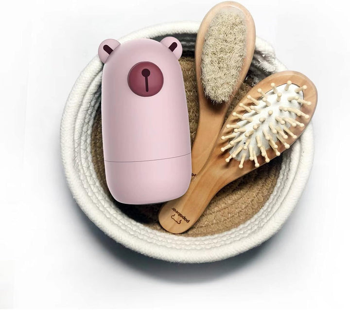 Baby Nail Clippers Set with Cute Case, Infant Fingernail and Toenail File Kit for Newborn Manicure and Pedicure, New Mom Grooming Gift