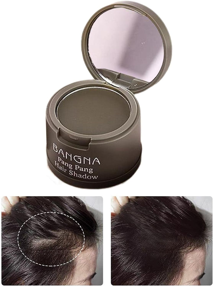 Natural Hairline Powder Stamp Fine Powder Waterproof for Hair Roots Cover up Light Brown 4.7X4.7X4.7 Cm