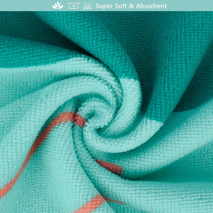 Baby Hooded Towels Wearable Hooded Towel for Boys Girls Absorbent Hooded Towel for Toddlers, 25"X 23", 0-6 Years, Dino