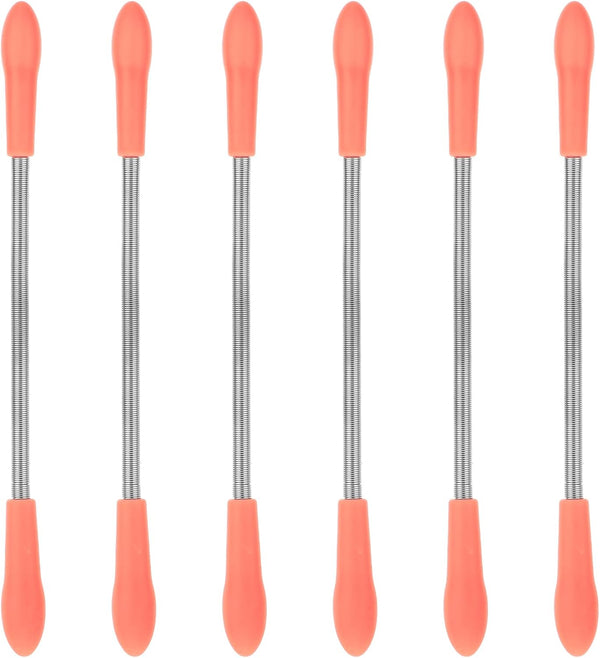 6 Pieces Facial Hair Remover Spring Eyebrow Face Epilator Coil Portable Hair Remover Spring Threading Tool Hair Remover Spring Epilator for Women Chin Cheek Mustache Upper Lip