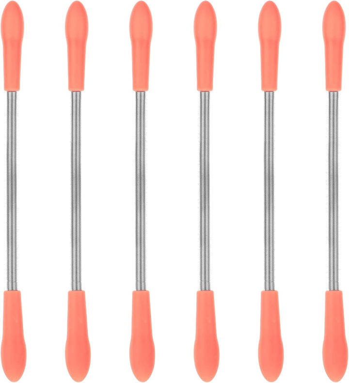 6 Pieces Facial Hair Remover Spring Eyebrow Face Epilator Coil Portable Hair Remover Spring Threading Tool Hair Remover Spring Epilator for Women Chin Cheek Mustache Upper Lip