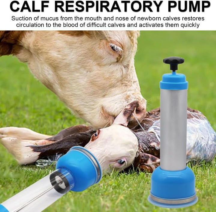 Professional Veterinary Tool for Newborn Calf Fluid Extraction and Resuscitation Amniotic Fluid Pumps