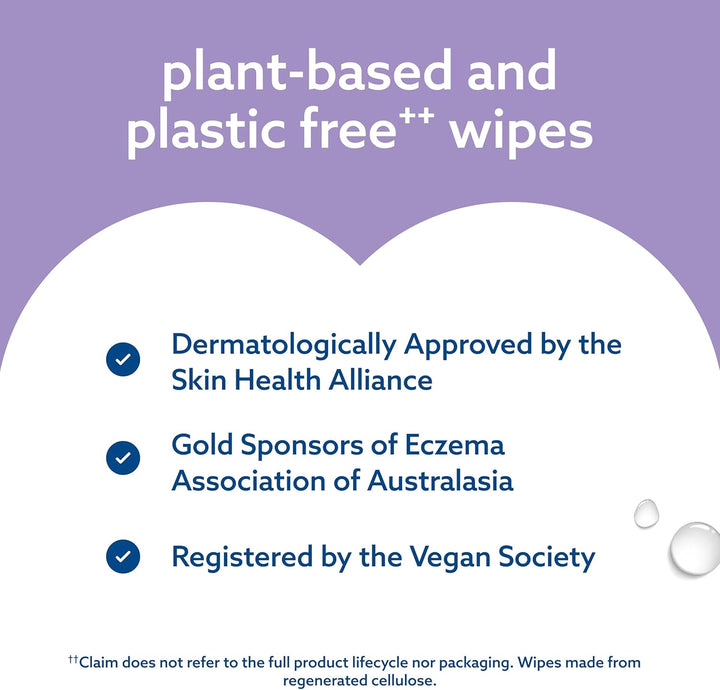 Sensitive+ Soothing Wipes, 360 Count (6 Packs), 3-In-1 Cleans, Cares, Soothes, 99% Water with Botanical Extract, Unscented Baby Wipes