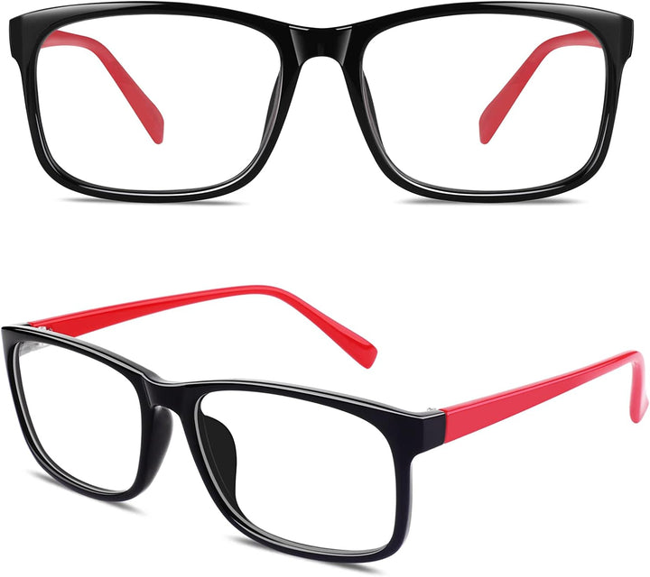 CN12 Fake Glasses Women Men Casual Fashion Square Clear Lens Glasses 100% UV400 Protection