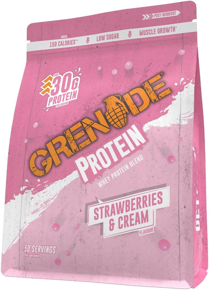 Whey Blend High Protein Powder, Low Sugar with 30G Protein per Serving, (12 Servings) - Fudged Up, 480 G (Pack of 1)