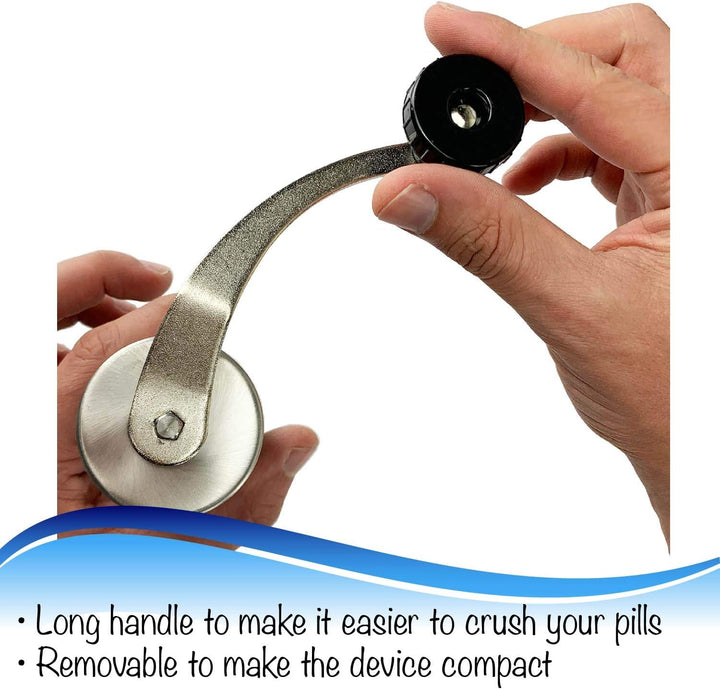 Pill Grinder/Crusher - Crushes Multiple Tablets/Pills into a Fine Powder