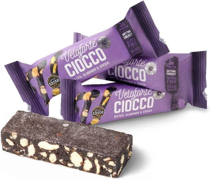 Energy & Protein Bars - Cycling, Running, Endurance Nutrition. Natural Ingredients, Great Taste Award Gold, Dairy-Free, Gluten-Free, Healthy Fibre, Vegan & Vegetarian (7 Bars Variety Pack)