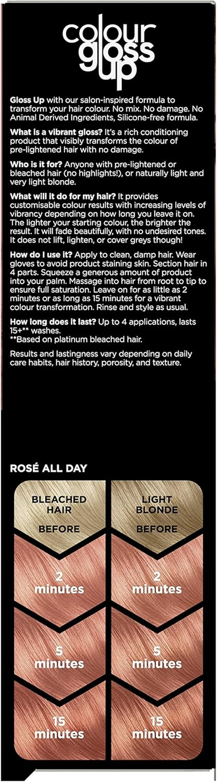 Colour Gloss up Conditioner, Rose All Day, 130Ml