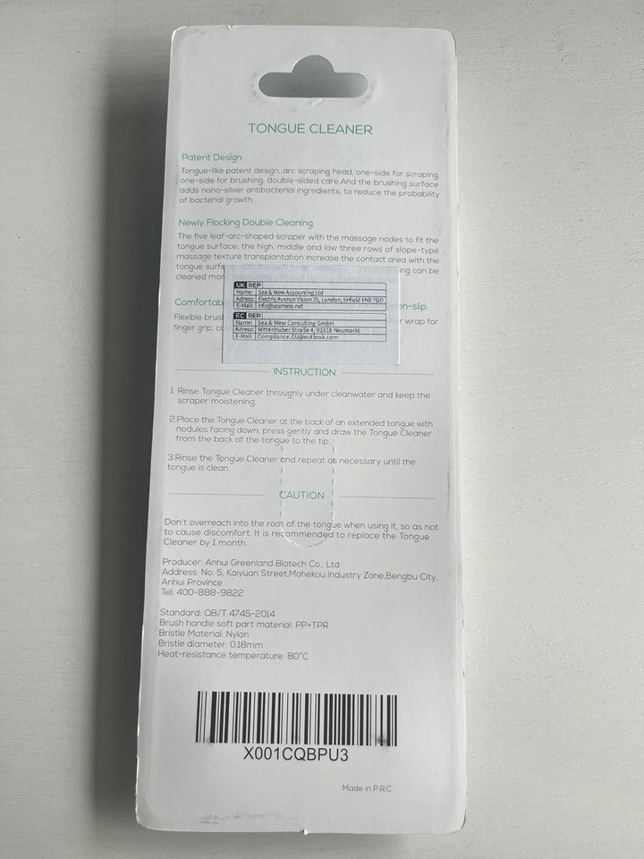 3-Color 3 Pack Adult Tongue Scraper and Tongue Cleaning Brush Double-Sided Soft Tongue Coating Brush, Portable Food-Grade Oral Massage Brush