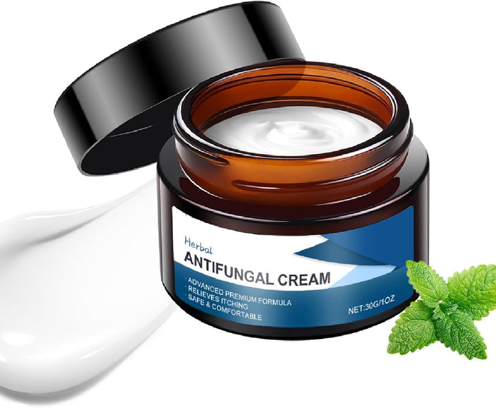 Antifungal Cream, Antifungal Herbal Cream for Skin Treatment, Athlete'S Foot Cream, Jock Itch, and Ringworm Care, Gentle, Soothing Formula, Fast Soothe Fungal Skin for Face and Body