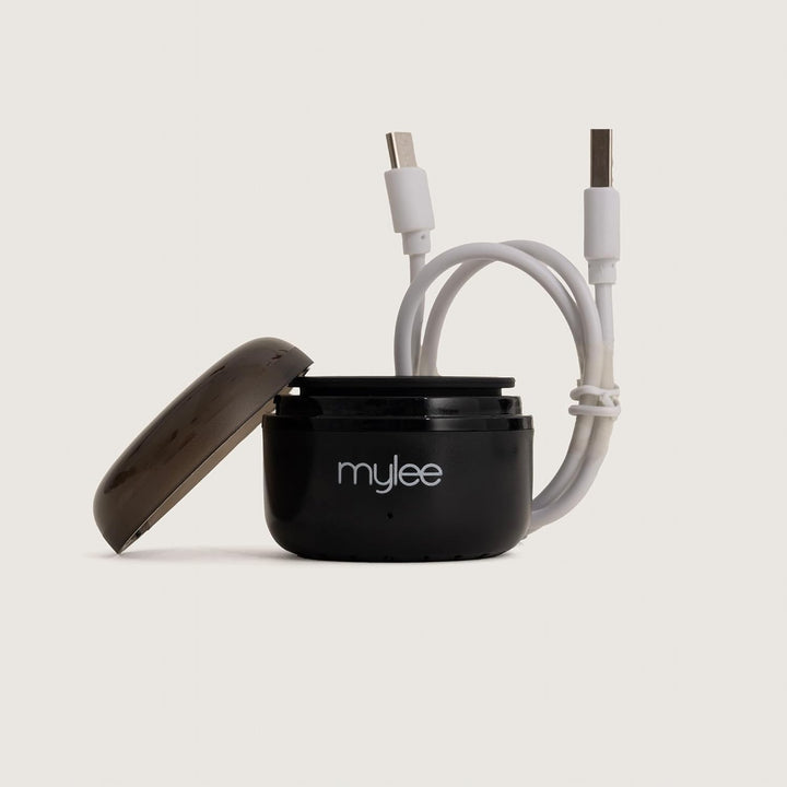 Let’S Face It Wax Kit – Professional Facial Waxing Kit with Black Mini Heater, 50G Precision Face Wax Beads (Peach & Chamomile), Wooden Waxing Spatulas, Ear & Nose Wax Applicators & USB Cable