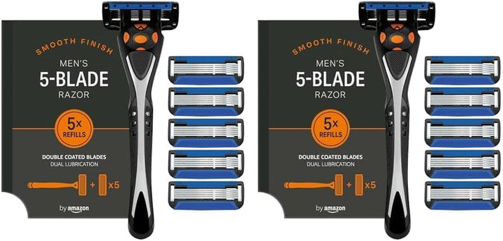 Male 5 Blade Men'S Razor with 5 Count Refill