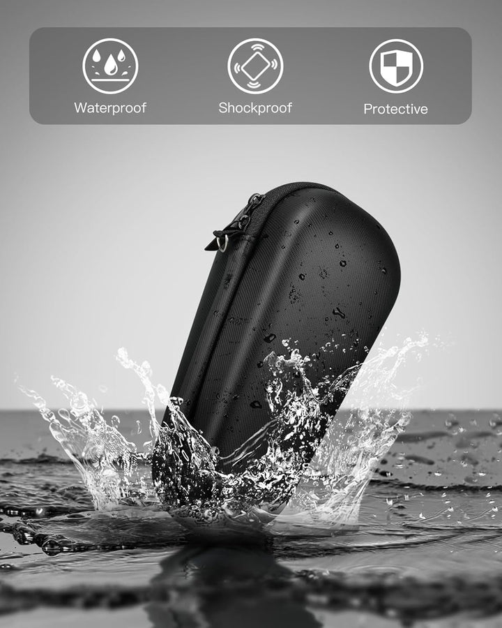 Case for Braun Series 3/5/7/9 Electric Razor Shaver, Hard Travel Protective Case, Extra Room for Accessories and Charger