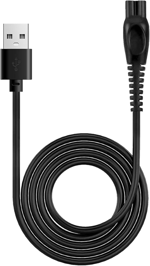 5V Cable for Philips One Blade Charger,Shaver Charger,Compatible with QP2724,QP2734,S3241,S3145,MG5910,MG9520,S7885,S7887,S5884,X3053,X3001,X5004,X5012, Durable, Lightweight, and Portable