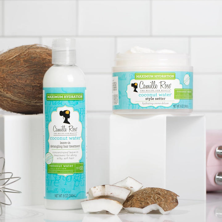 Coconut Water Leave-In Detangling Hair Treatment, Maximum Hydration, 240 Ml (Pack of 1)