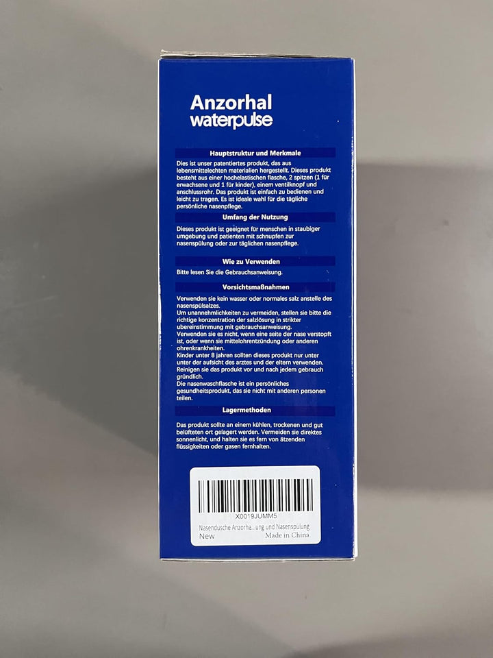 Neti Pot,Sinus Rinse Kit,Nasal Rinse,Sinus Rinse,Neti Pot Sinus Rinse,300Ml Neti Pot Sinus Rinse Kit (60 Packets Nasal Wash Salt)