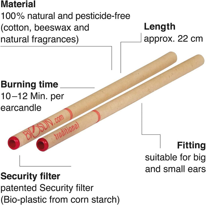 Hopi Aroma Earcandles Pair