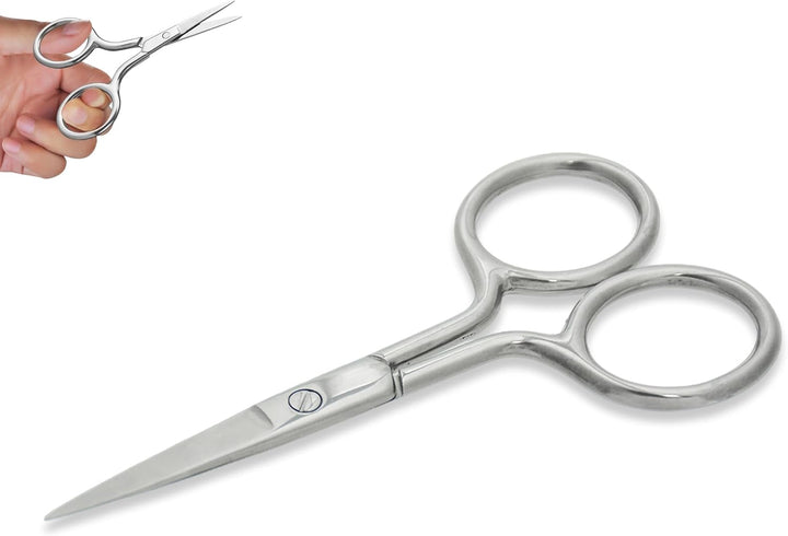 1 Pcs Dual Blade Grooming Tool Set-Grade Stainless Steel Trimmer for Face Trimming, Beard, Nose and Eyebrows