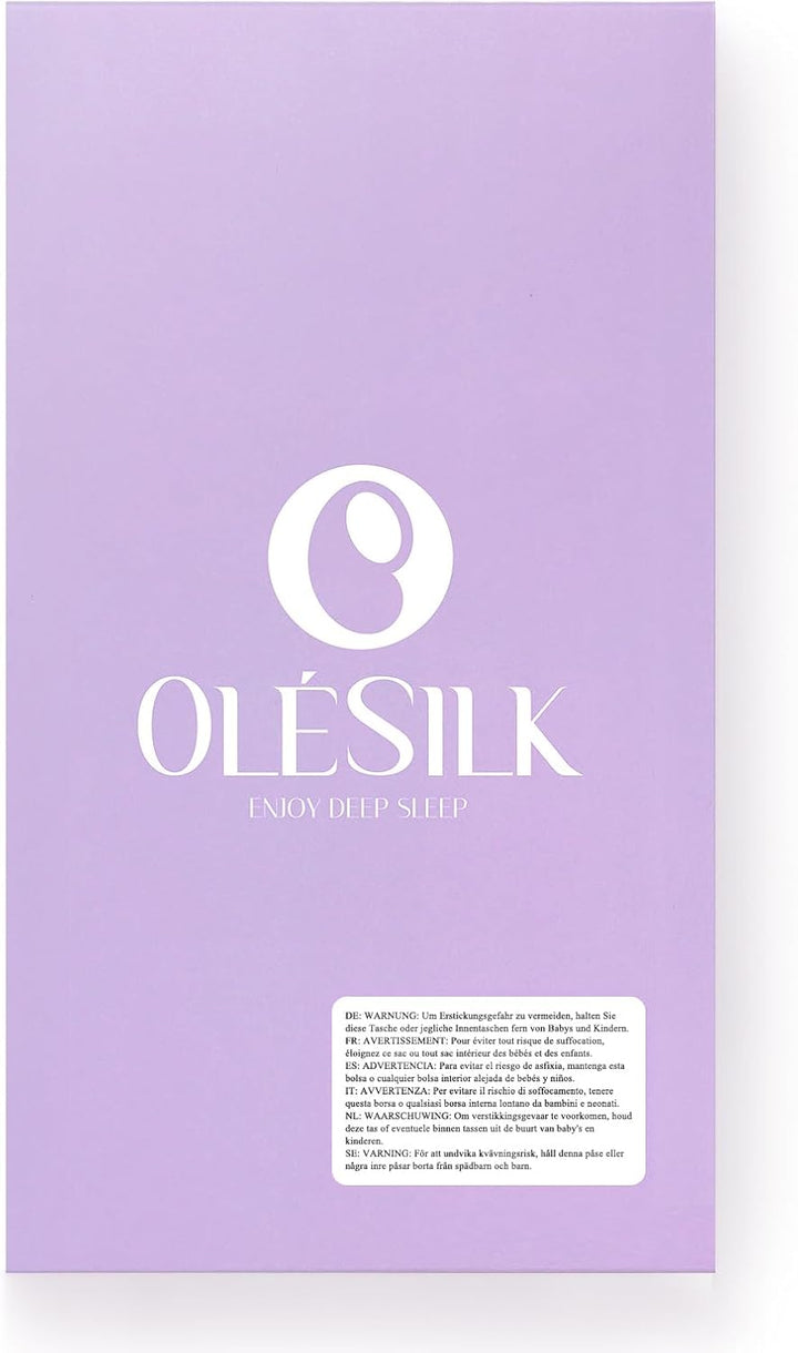 Sleep Mask, 100% Natural Mulberry Silk Eye Mask for Women and Men with Adjustable Strap, Large in Size, Blindfold for All Night Sleep, Black