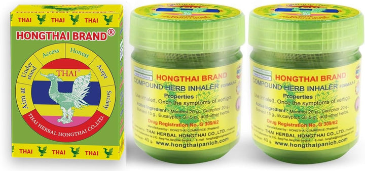Compound Thai Herb Inhalant (Pack of 2)