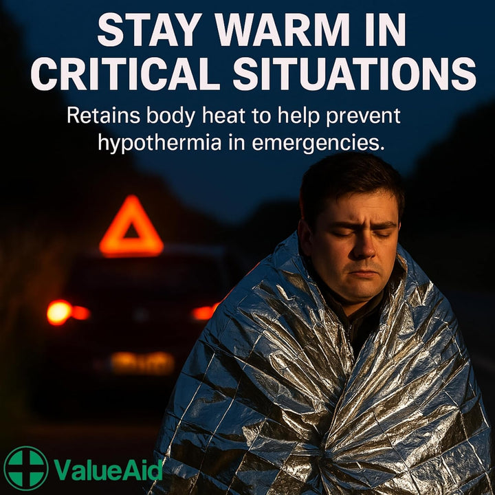 Adults Foil Blanket - Single