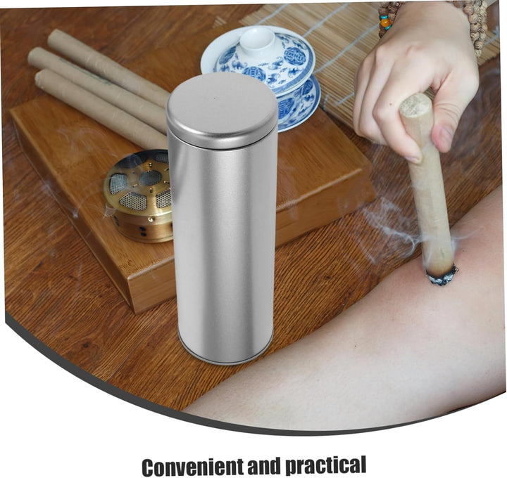 3Pcs Portable Moxibustion Device Fire Extinguisher Moxa Stand Burner for Home Health Gadgets Smokeless Moxibustion