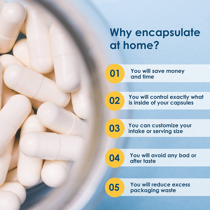 Clear Size 0 Gelatin Empty Capsules (1000 Count), Kosher Certified, Gluten-Free, Pure Bovine with Unique Lock Technology