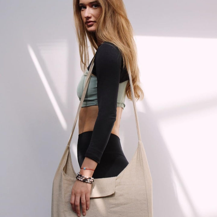 Acupressure Mat and Pillow Set | Coconut and Linen Material | Acupressure Mat for Back and Head | Carrying Bag Included | Acupuncture for Stress and Tension Relief