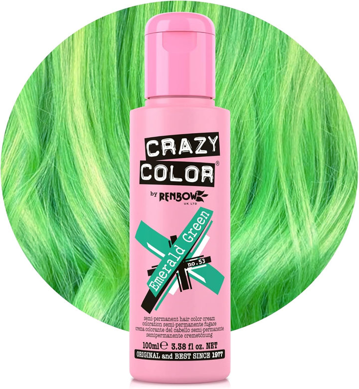 Vibrant Vermillion Red Semi-Permanent Hair Dye. Highly Pigmented Scarlet Red Conditioning & Oil Nourishing Vegan Formula | No Bleach or Ammonia | 100Ml