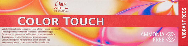 Wella Colour Touch Demi-Permanent Hair Colour, No. 6/0 Dark Blonde, 0.13601 Kg