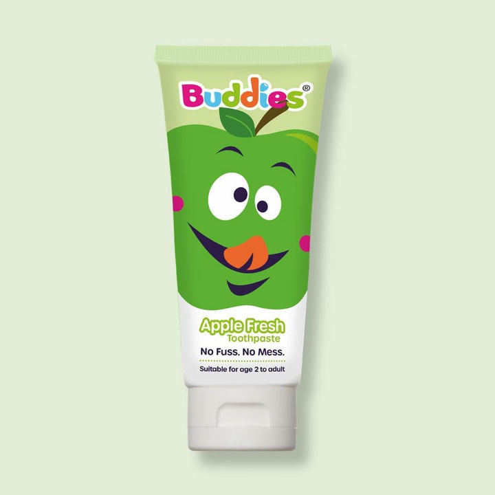 Apple Fresh Toothpaste 1 X 75Ml Tube from  for Life: Dentist Approved, Gentle, Sensory Friendly Mint-Free Gel