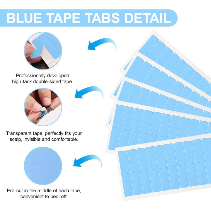 120 Pcs Hair Extension Tapes,Hair Extension Tape,Tape for Hair Extensions,Tape Tabs for Hair Extensions,Durable & Waterproof for Wigs, Extensions, and Hairpieces